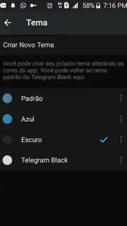 Telegram Black Screenshot 4