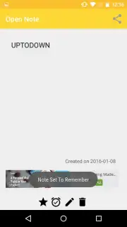 Open Note Screenshot 1