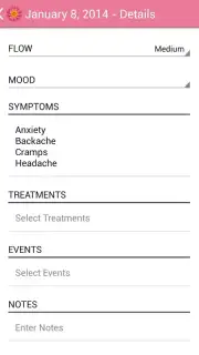 My Cycles Period and Ovulation Screenshot 3