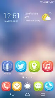 Clean GO Launcher Theme Screenshot 4