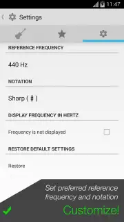 Pro Guitar Tuner Screenshot 7