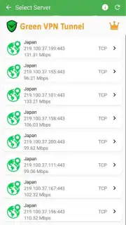 Green VPN Tunnel - Super Fast Net Screenshot 2