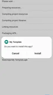 Website to App Converter Screenshot 2