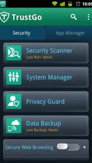Antivirus y Seguridad Móvil Screenshot 1
