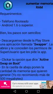 Aumentar memoria RAM interna (copy) Screenshot 3