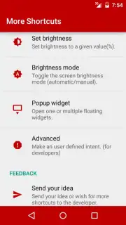 More Shortcuts Screenshot 4