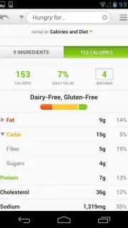 Recipes & Nutrition Screenshot 16