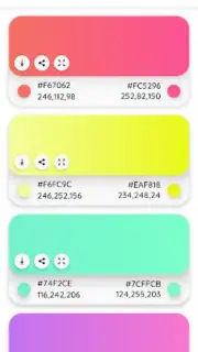 Color Palette Screenshot 2