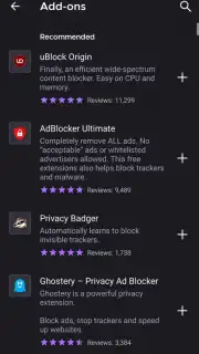 Iceraven Browser Screenshot 3