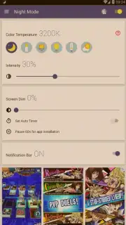 Night mode - Blue light filter Screenshot 2