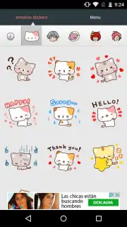 Emoji Stickers for chat Apps Screenshot 1