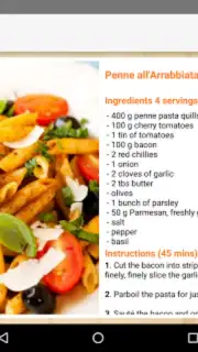 Pasta Rezepte Screenshot 9