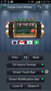 Digital Clock Widget Screenshot 4