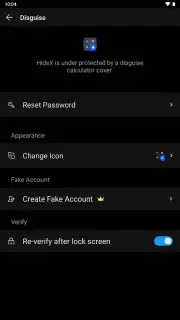 Calculator Lock - Video Lock & Photo Vault – HideX Screenshot 5