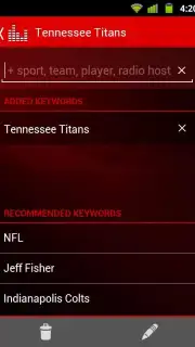 ESPN Radio Screenshot 2