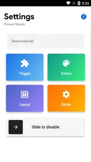 Power Shade: Notification Bar Changer & Manager Screenshot 6