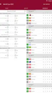 Live Scores for World Cup 2022 Screenshot 2