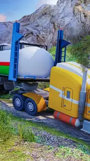 Oil Tanker Transport Offroad Truck Driver Screenshot 3