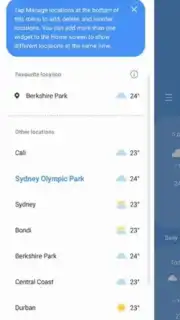 Samsung Weather Screenshot 5