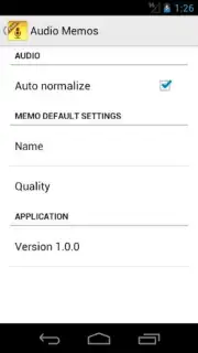 Audio Memos Screenshot 3