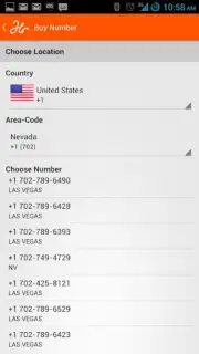 Hushed - Anonymous Calls, SMS Screenshot 2