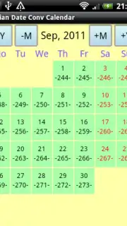 Julian Date Conv Calendar Screenshot 4