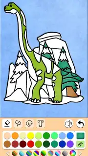 Dino Coloring Game Screenshot 8