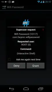 Wifi Password(ROOT) Screenshot 1