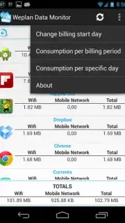 Weplan Data Monitor Screenshot 3