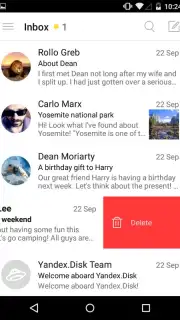 Yandex Mail Screenshot 2