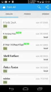 iFont (Expert of Fonts) Screenshot 3