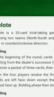 French Belote Screenshot 1