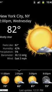 Palmary Weather Screenshot 7