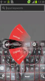 Emo Angel Keyboard Screenshot 4