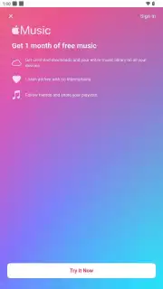 Apple Music Screenshot 1