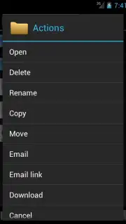WebDAV Nav Lite Screenshot 1