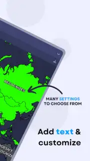 Periphern: Easy Map Charts Screenshot 5