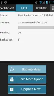 G Cloud Backup Screenshot 10
