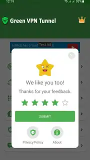 Green VPN Tunnel - Super Fast Net Screenshot 4