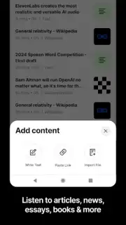 ElevenReader Screenshot 4