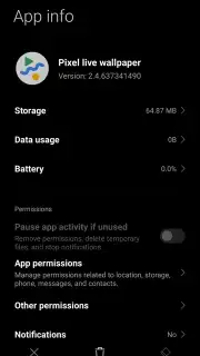 Pixel Live Wallpaper Screenshot 3