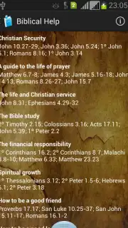 Holy Bible King James Version Screenshot 3
