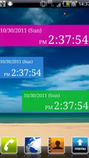 Seconds Clock Widget Screenshot 3
