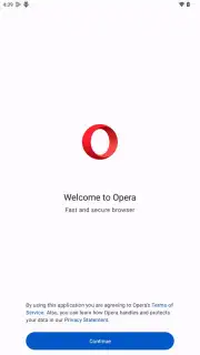 Opera Browser Screenshot 1