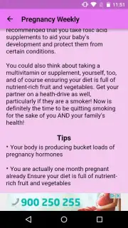 Pregnancy Weekly Screenshot 4
