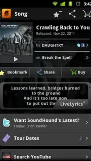 SoundHound Screenshot 1