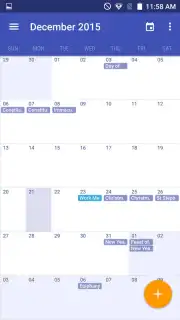 Today Calendar Screenshot 3