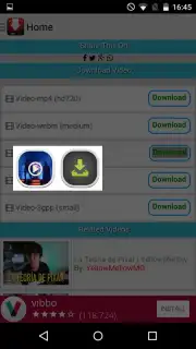 Youtube & Movie Downloader Screenshot 2