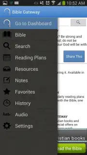 Bible Gateway Screenshot 9