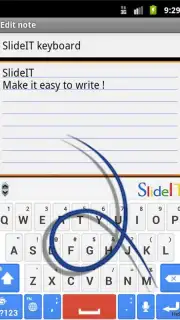 SlideIT Google Skin Screenshot 3